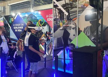 Realidade aumentada e tecnologia na Expoleste 