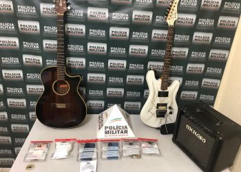 Vítima de furto de instrumentos musicais recupera itens após suspeitos anunciá-los na internet