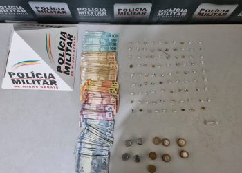 PM prende suspeito por tráfico de drogas no bairro São Paulo