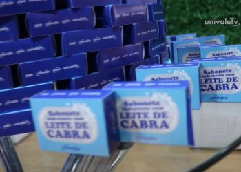 Sabonete de leite de cabra é novidade lançada pela Univale na Expoleste