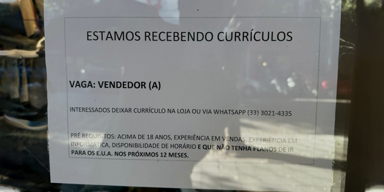 Anúncio De Vaga De Emprego Em Governador Valadares Viraliza Nas Redes ...