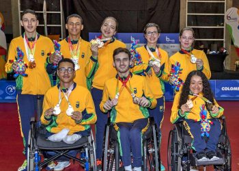 Brasil fica a uma medalha da 500ª na história do Parapan de Jovens