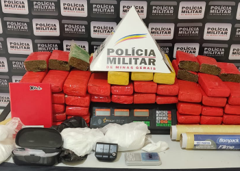 Polícia apreende mais de 40 barras de maconha durante operação no Vale do Aço