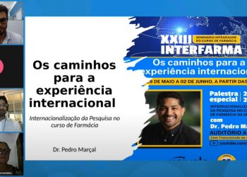 Palestra sobre internacionalização da pesquisa é destaque no Seminário de Farmácia da UNIVALE