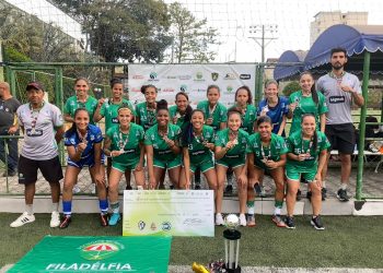 Time feminino do Filadélfia é vice-campeão e garante vaga no Brasileirão