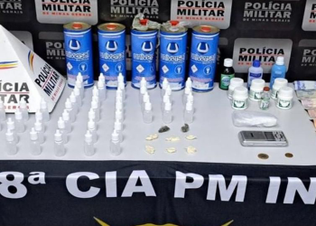 Polícia Militar prende suspeito de tráfico de drogas em Mantena
