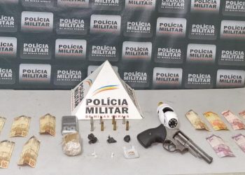 Dois homens são presos por tráfico de drogas e porte ilegal de arma no Santa Rita