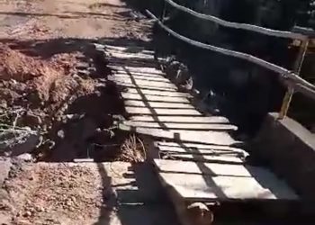 Moradores de Xonin de Cima pedem recuperação da ponte do distrito