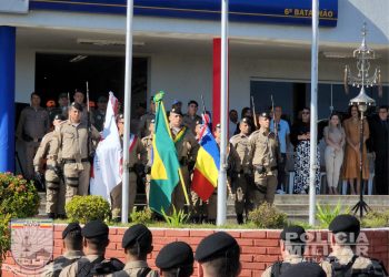 Sexto Batalhão realiza solenidade em comemoração aos 71 anos