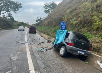Três pessoas morrem em acidente na BR-381, entre Valadares e Periquito