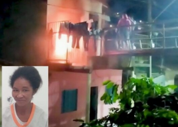 Mulher é carbonizada após ex-marido colocar fogo na casa