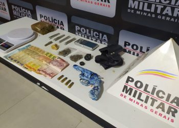 Membro de organização criminosa é preso com arma e drogas