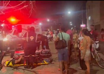 Vento forte derruba árvores e provoca estragos em parte de GV