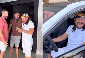 Bell Marques ganha carro de R$ 1,3 milhão dos filhos em aniversário