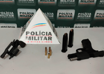 Mulher se prende em closet e usar armas do marido para não ser agredida