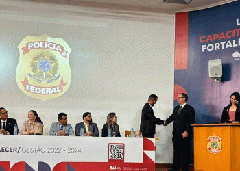 Nesta terça-feira (31), Pedro Carneiro Mendes tomou posse como Chefe da Delegacia da Polícia Federal (PF) em Governador Valadares.