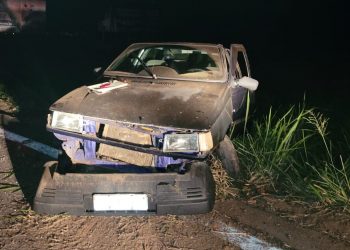 Duas pessoas ficam feridas em acidente na BR-259