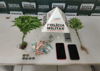 PM prende mulher e apreende adolescente por tráfico de drogas