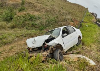 Idoso fica ferido em acidente na BR-259