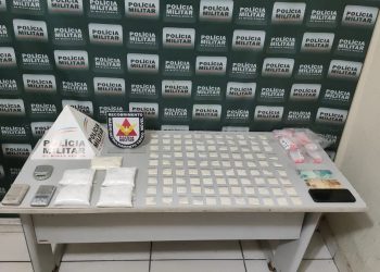 Homem é preso com grande quantidade de cocaína no bairro São Paulo