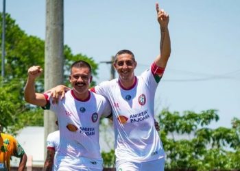 Ídolo do Democrata, Rafael Caldeira conquista acesso à elite do campeonato mato-grossense