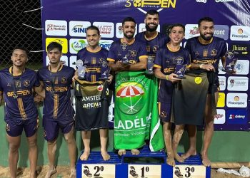 Atletas do Filadélfia vencem 3° Open de Futevôlei em Teófilo Otoni