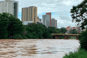 Chuvas em janeiro ativam a notificação de alerta; conheça o app que informa sobre o nível do Rio Doce