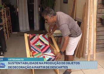 ARTESANATO: sustentabilidade na produção de objetos de decoração a partir de descartes