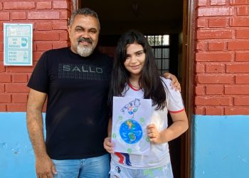 Estudante de Itanhomi vence concurso nacional de desenho