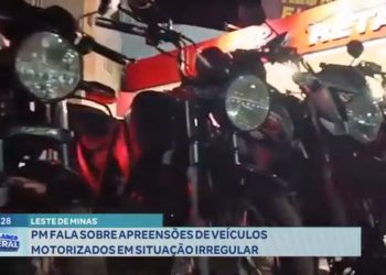 PM fala sobre apreensões de veículos motorizados em situação irregular