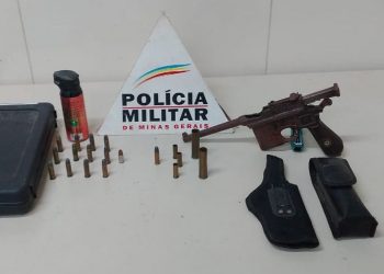 PM apreende modelo de arma criado e utilizado durante a 2ª Guerra Mundial