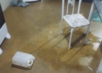 Filho joga gasolina na mãe e ameaça queimá-la