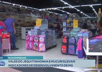 Mais empregos! Vales do Jequitinhonha e Mucuri elevam indicadores de desenvolvimento de MG