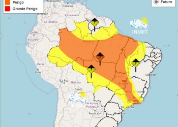 Fevereiro será de chuvas rápidas e intensas e temperaturas elevadas no Vale do Rio Doce