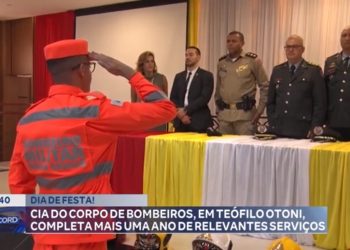 Dia de festa! Corpo de Bombeiros em Teófilo Otoni completa mais um ano de relevantes serviços