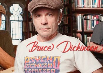 Bruce Dickinson, do Iron Maiden, lança seu primeiro disco solo desde 2005