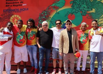 Escola de samba Cidade Jardim, de BH, homenageia 50 anos da relação entre Brasil e China