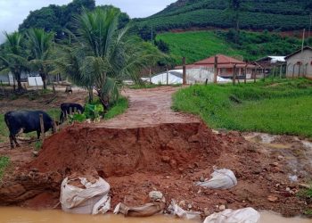 Fortes chuvas causam prejuízos em Mutum; prefeito vai decretar Estado de Emergência