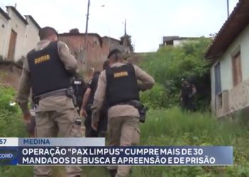 Operação Pax Limpus cumpre mais de 30 mandados de busca e apreensão, além de prisões