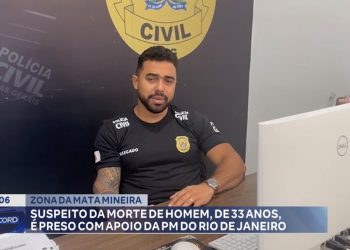 Preso suspeito de crime em outubro de 2023