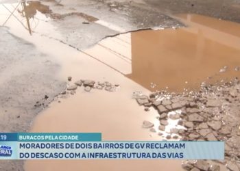 Buracos: moradores do Santa Rita reclamam do descaso com a infraestrutura urbana
