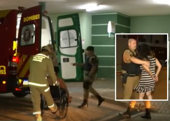 Polêmica na piscina: casal envolvido em atos íntimos recebe surra dos vizinhos