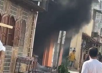 Prédio com seis apartamentos é evacuado após incêndio