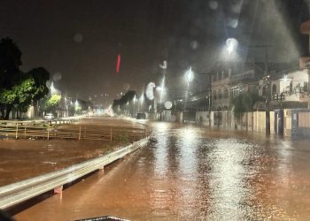 Choveu 70mm a mais que o esperado nessa segunda-feira