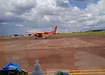 Recém-nascido é transferido para hospital de BH em aeronave dos Bombeiros