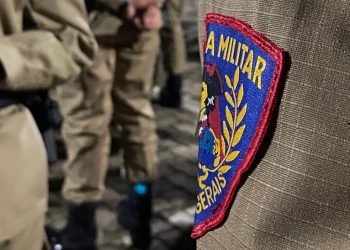 PM realiza solenidade de entrega da boina a futuros soldados