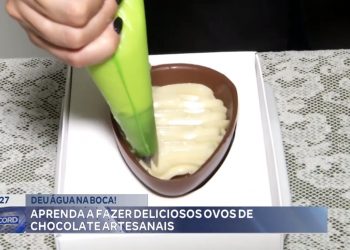 Aprenda a fazer deliciosos ovos de chocolate artesanais