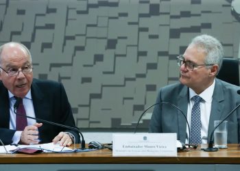 No Senado, chanceler diz que Israel viola direito internacional