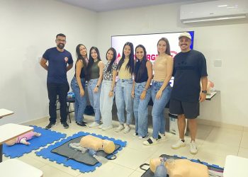 Alunos de Medicina participam de treinamento sobre o Samu