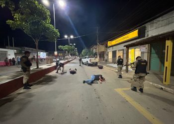 Polícia Militar realiza treinamento contra explosão de caixa eletrônico